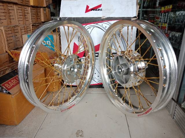 Paketan Velg Vixion old Vixion new Mx 135 Vega ZR Rx king F1ZR  Jupiter Mx king Vega R 185 215 17