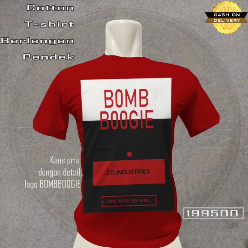 Wf Kaos bombogie kaos distro pria baju kaos pria original bm kaos Bombogie pria distro