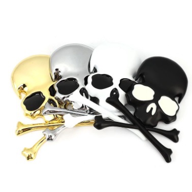 Emblem metal Skeleton 014