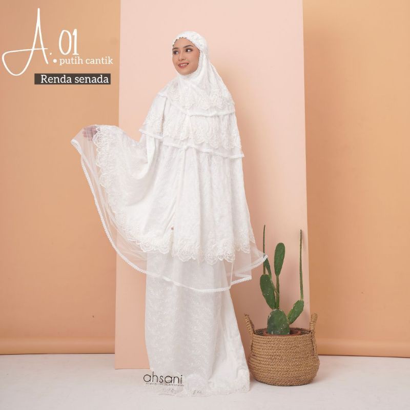 MUKENA SUTRA PREMIUM MUKENA SUTRA KACA MEWAH MUKENA MAHAR COD