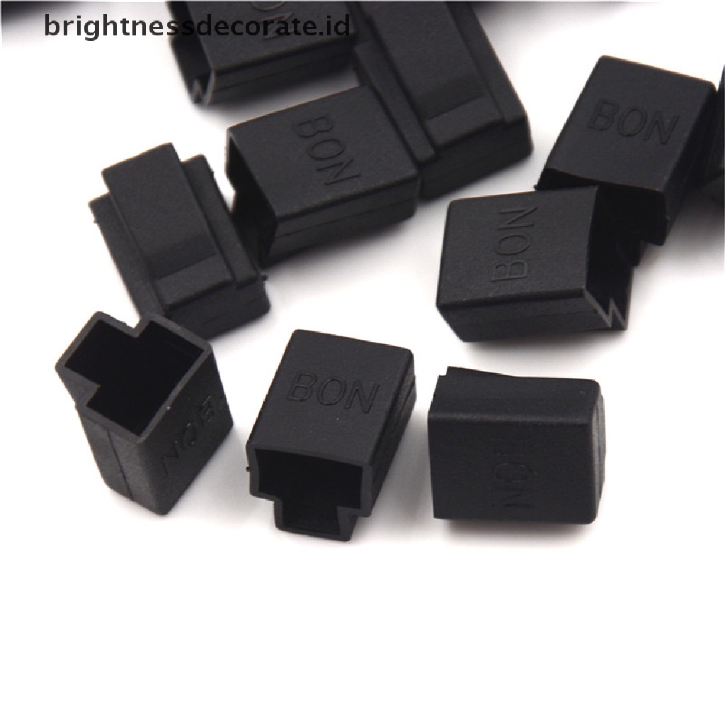 20 Pcs Tutup Pelindung Plug Jaringan Rj45 Tahan Debu