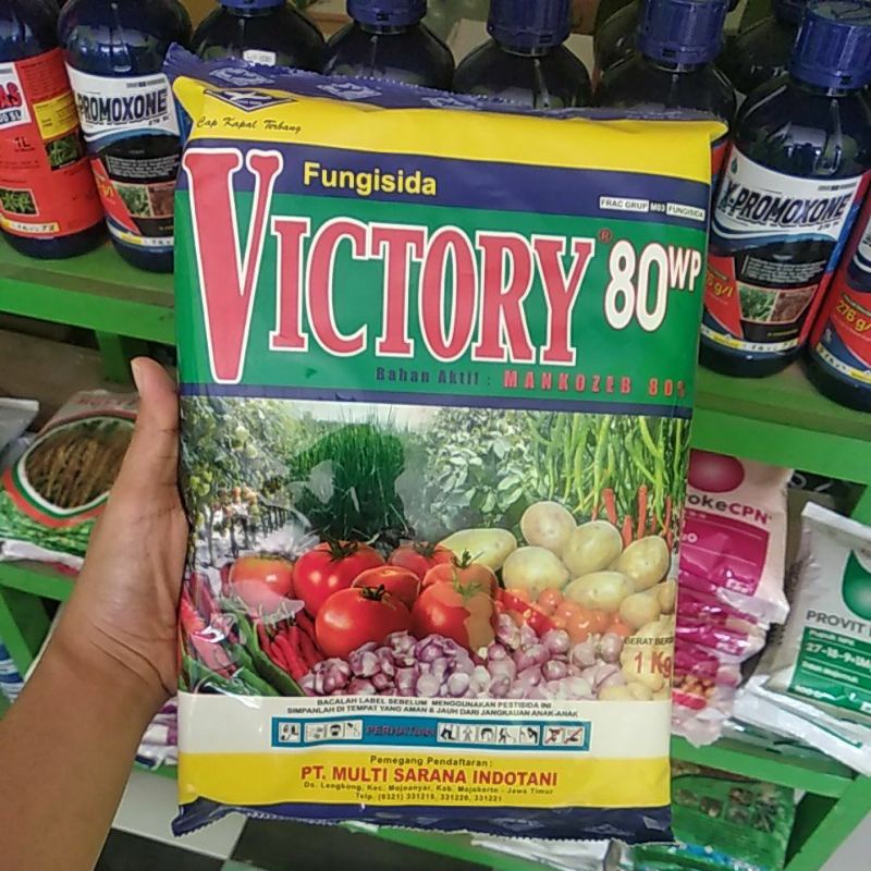 Victory 80 Wp Fungisida Protektif Kemasan 1 kg