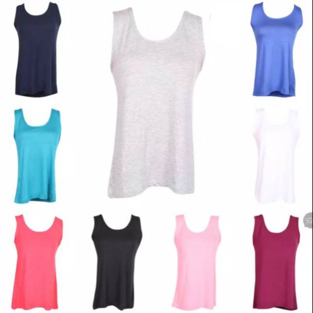 TOKOABELGROSIR Tank top bahan spandex all size