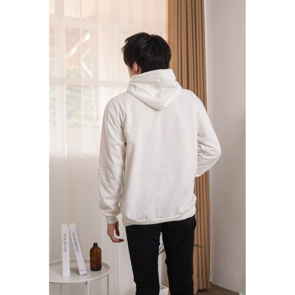 ALIPIO FASHION - HOODIE POLOS TTL PUTIH