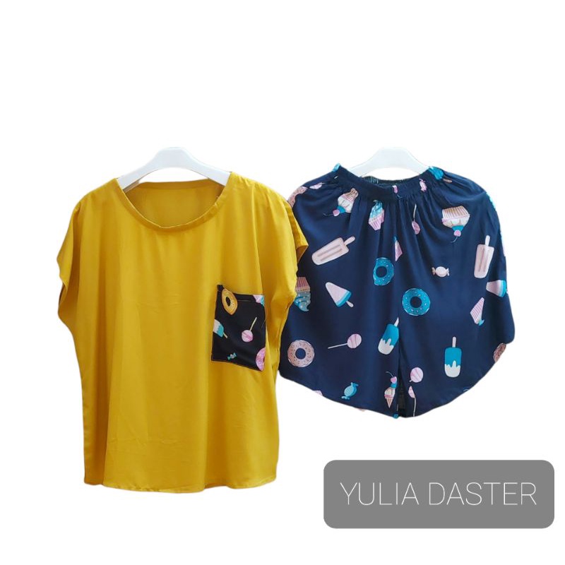 BABYDOLL RAYON PENDEK, BABYDOLL JUMBO, ONESET PIYAMA PENDEK, PIYAMA SET RAYON