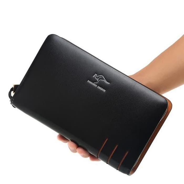 Clutch Kangaroo Kingdom - Tas Tangan Kangaroo Kingdom - Hitam