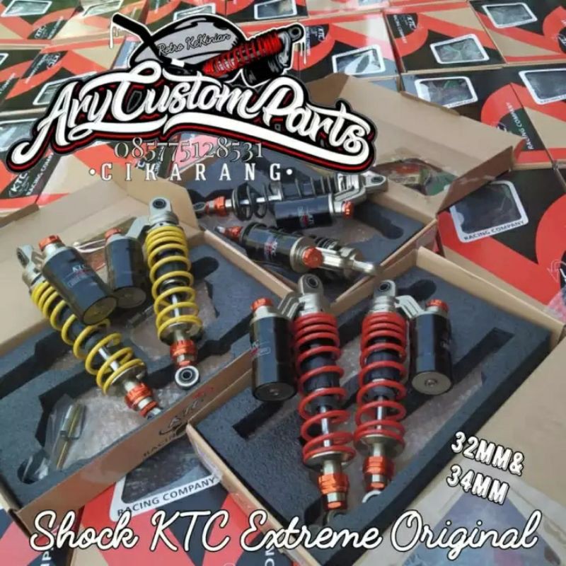Shock shok belakang tabung KTC extrem cb 100 gl pro gl 100 megapro tiger revo rx king dll
￼￼￼￼￼

