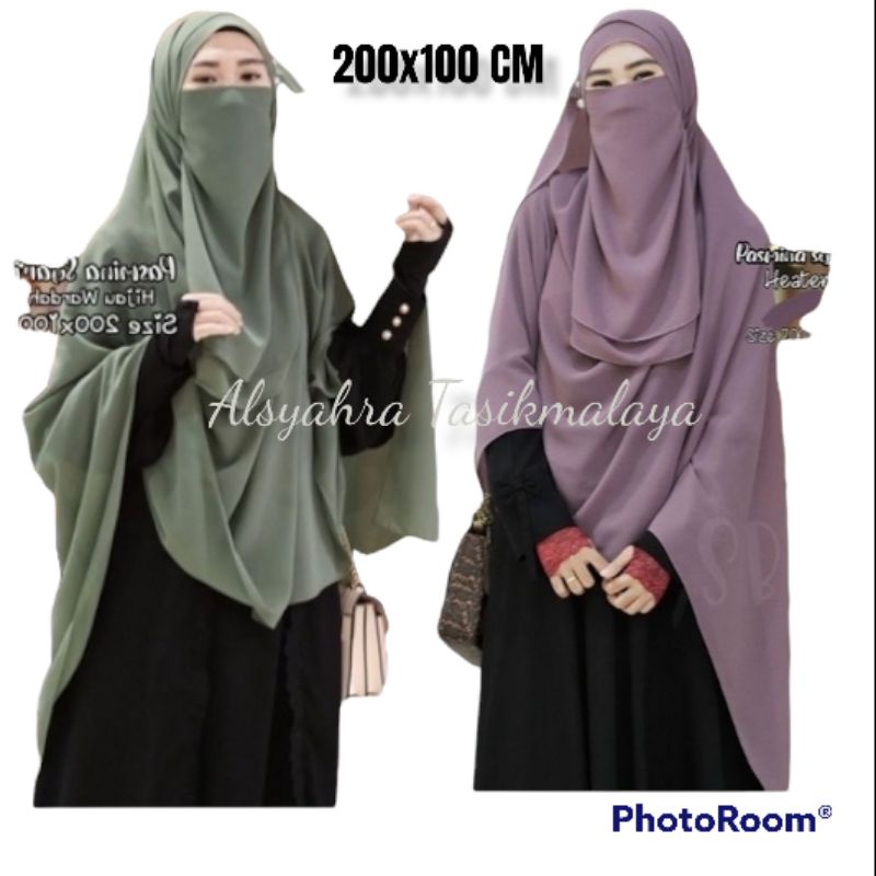 Pashmina Syari / Pashmina Babydoll Ukuran 200x100 Cm