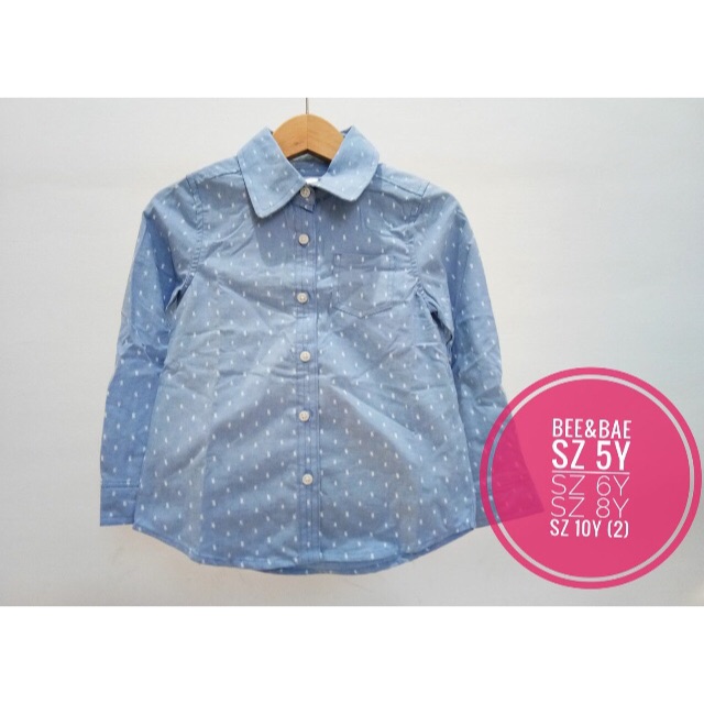 kemeja Anak fashion Kids bee&bae