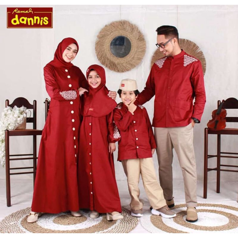 Sarimbit d'Kingdom by Dannis / Koko Anak dan Abaya Anak