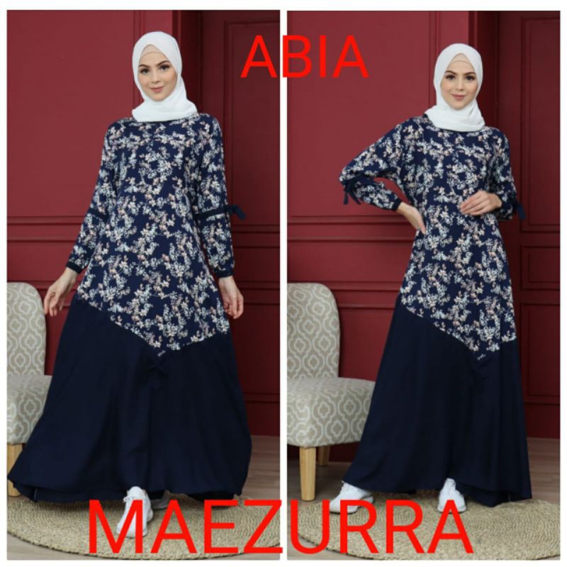 Daster arab Dress MAEZURA ABIA Dress Rayon Busui Mewah