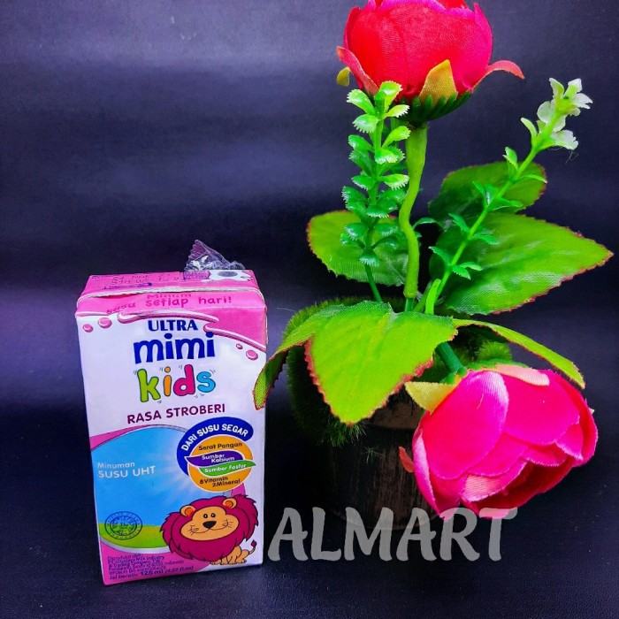 

susu ultra mimi strawberry 125 ml