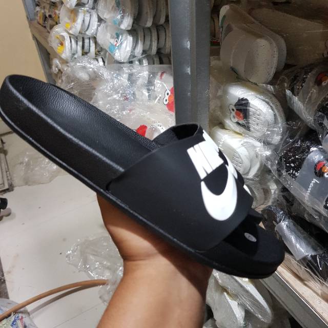 SANDAL PRIA WANITA SLOP GRADE ORIGINAL NIIKE BENASSI SWOOSH TERLARIS