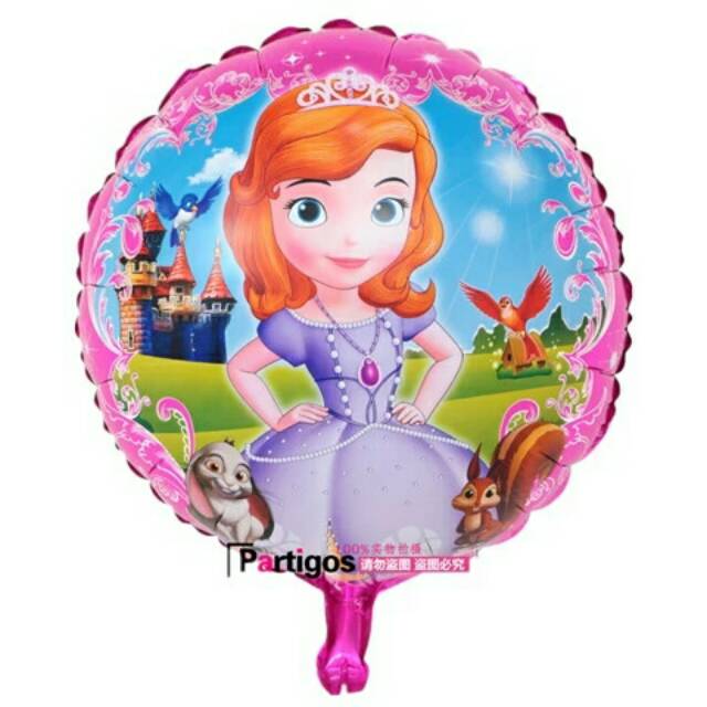 Balon sofia bulat 40cm