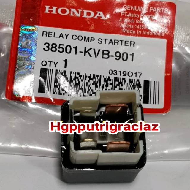 relay comp start bendik stater beat scoopy spacy vario new supra x 125 fi PNP karisma supra x 125 38