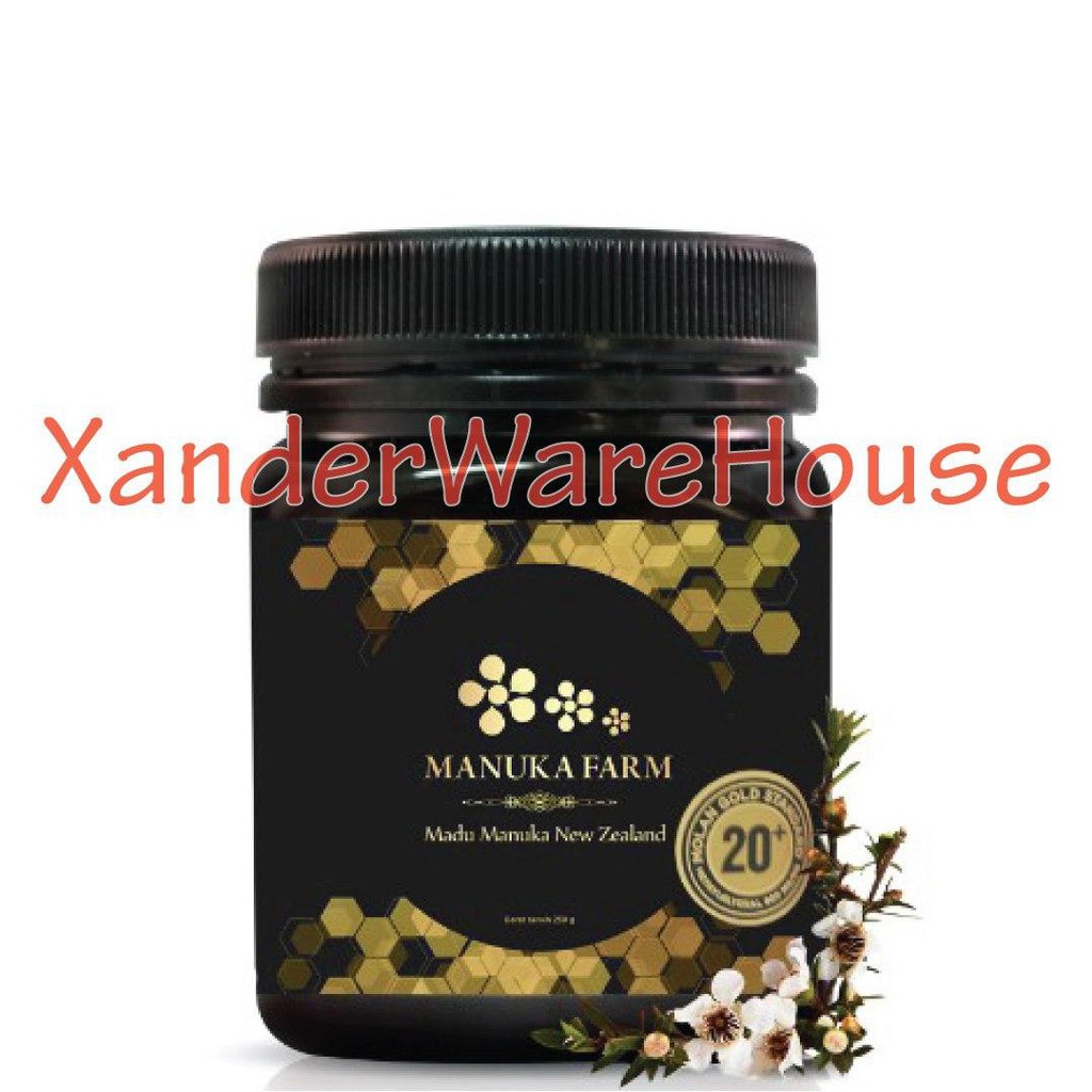 

MANUKA FARM HONEY MGS 20+ 250 GR BPOM