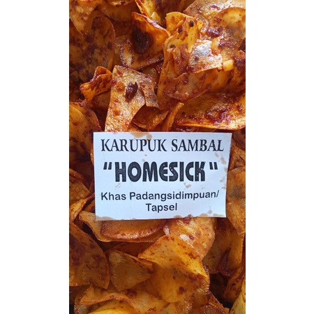 

Keripik Singkong Sambal Khas Padangsidimpuan/ Tapsel "HOMESICK".