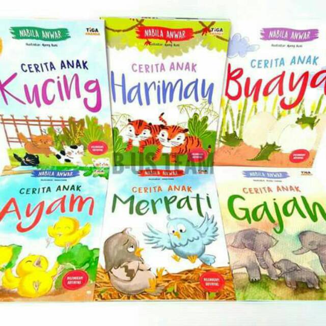 Cerita Anak Hewan Tiga Ananda