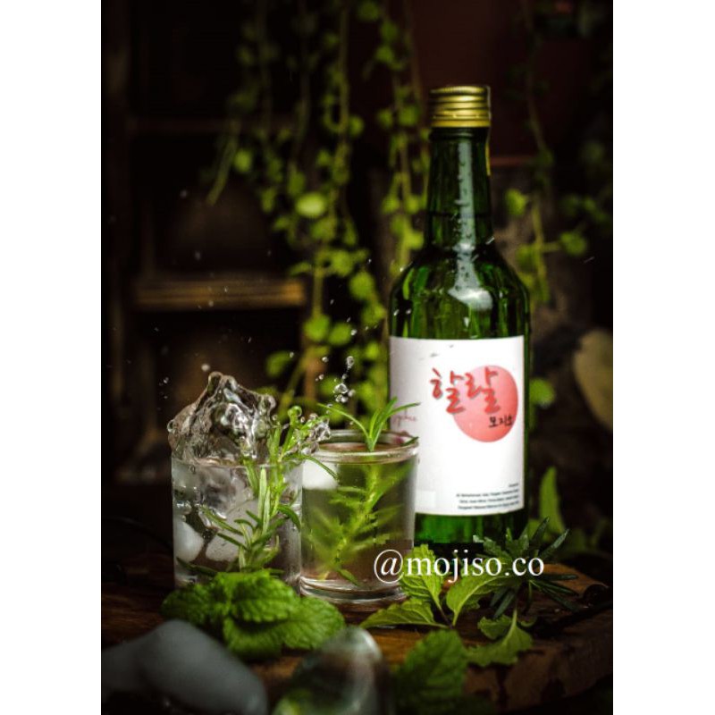SOJU HALAL 100% NON ALKOHOL (MOJISO) RASA LECHY, BUY 1 FREE GELAS SLOKI