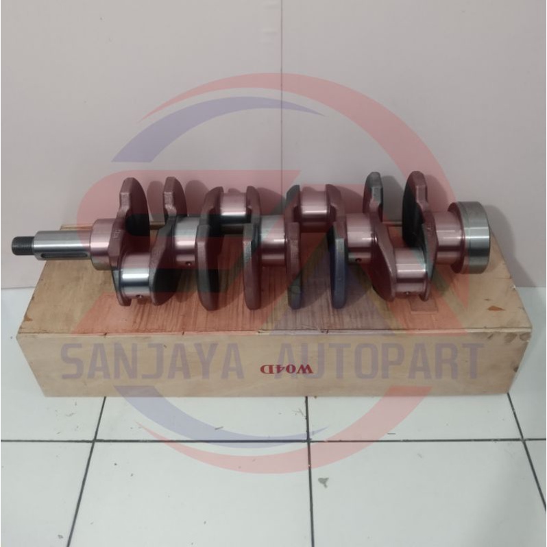 CRANKSHAFT ASSY - AS KRUK 6 HOLE TOYOTA DYNA SAURUS 125HT 125LT DUTRO 130HT 24VOLT