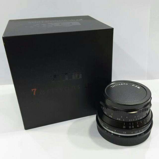 Lensa 7artisans 35mm F1.2 for Canon EOS M Mirrorless