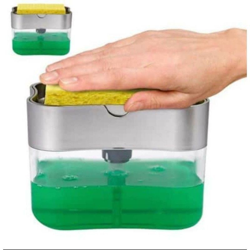 DISPENSER SABUN CUCI PIRING BUSA SPONGE HOLDER SPONS CUCI DISPENSER SABUN UNTUK DAPUR SOAP PUMP HOLDER SPONS SPONGE CUCI KOTAK SABUN TERMURAH