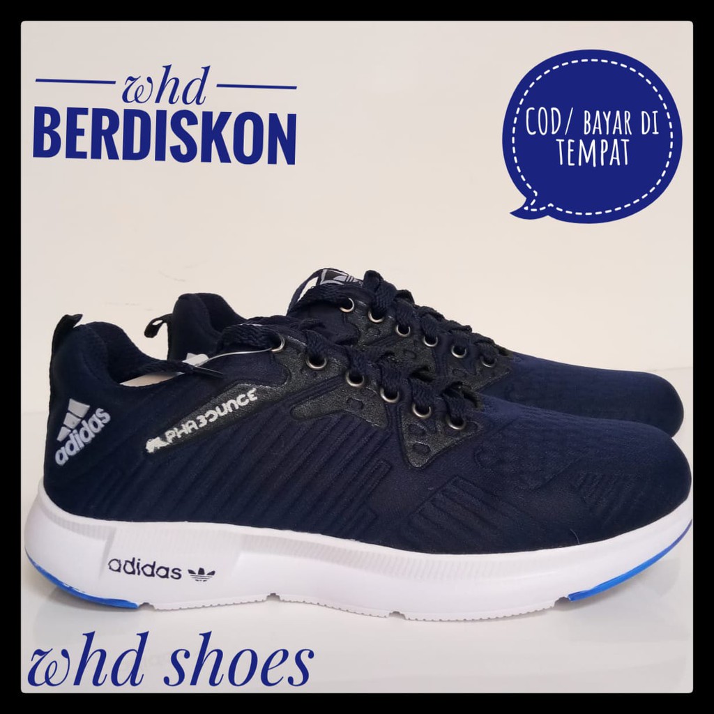 sepatu olahraga pria dan wanita sneakers sporty fashion pria dan wanita adidas alphabounce 3D