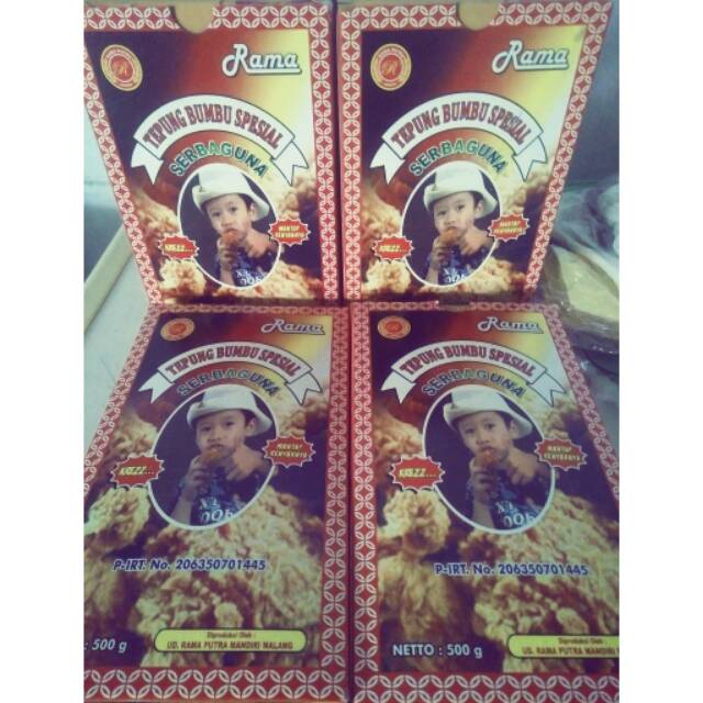 

RAMA Tepung bumbu serabaguna 500gr