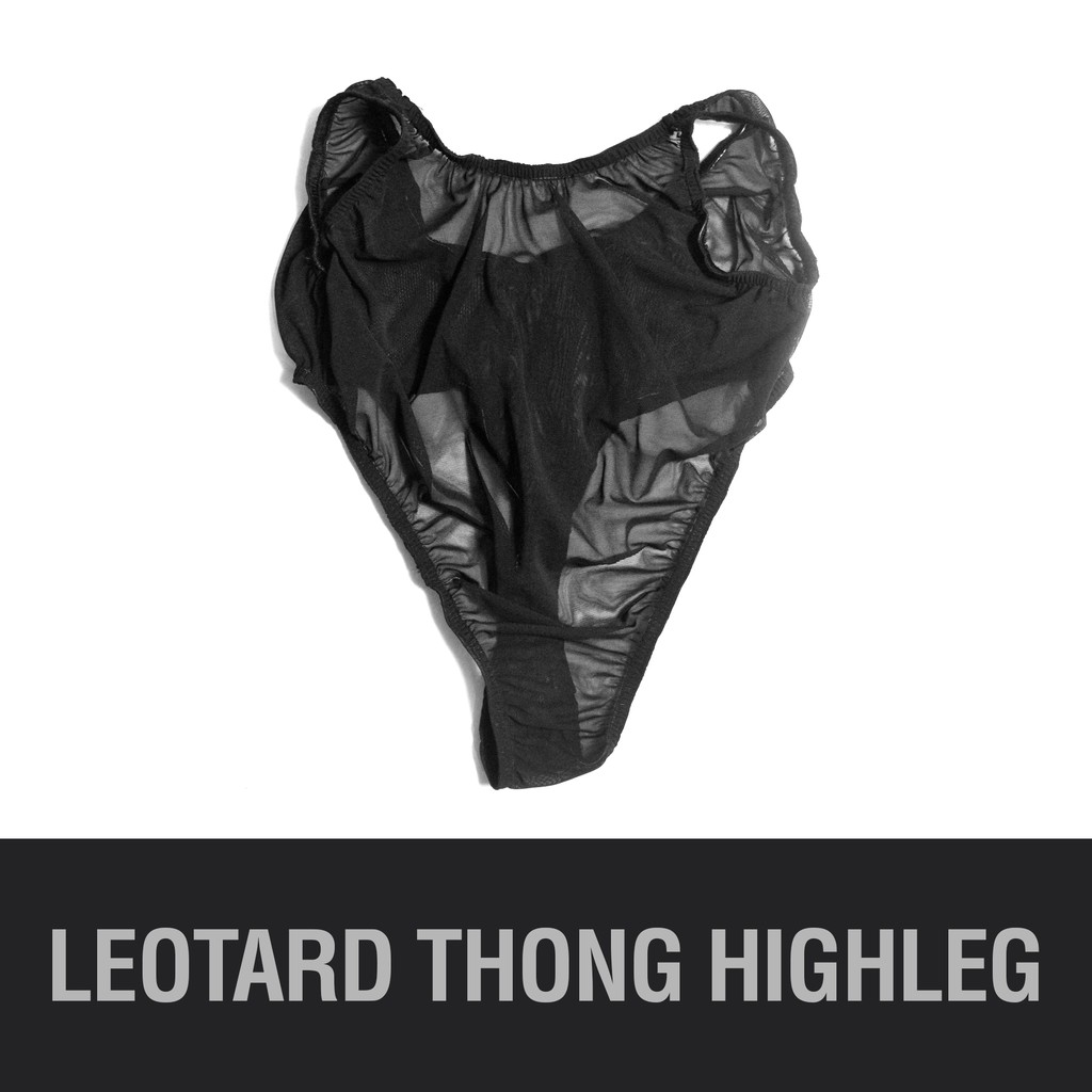 Leotard Thong Swimsuit Transparan Lingerie