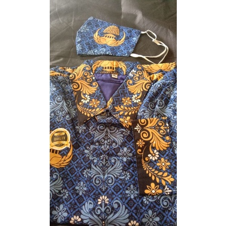 Batik Korpri Motif Terbaru 2022 Pria 50s Full Furing Original