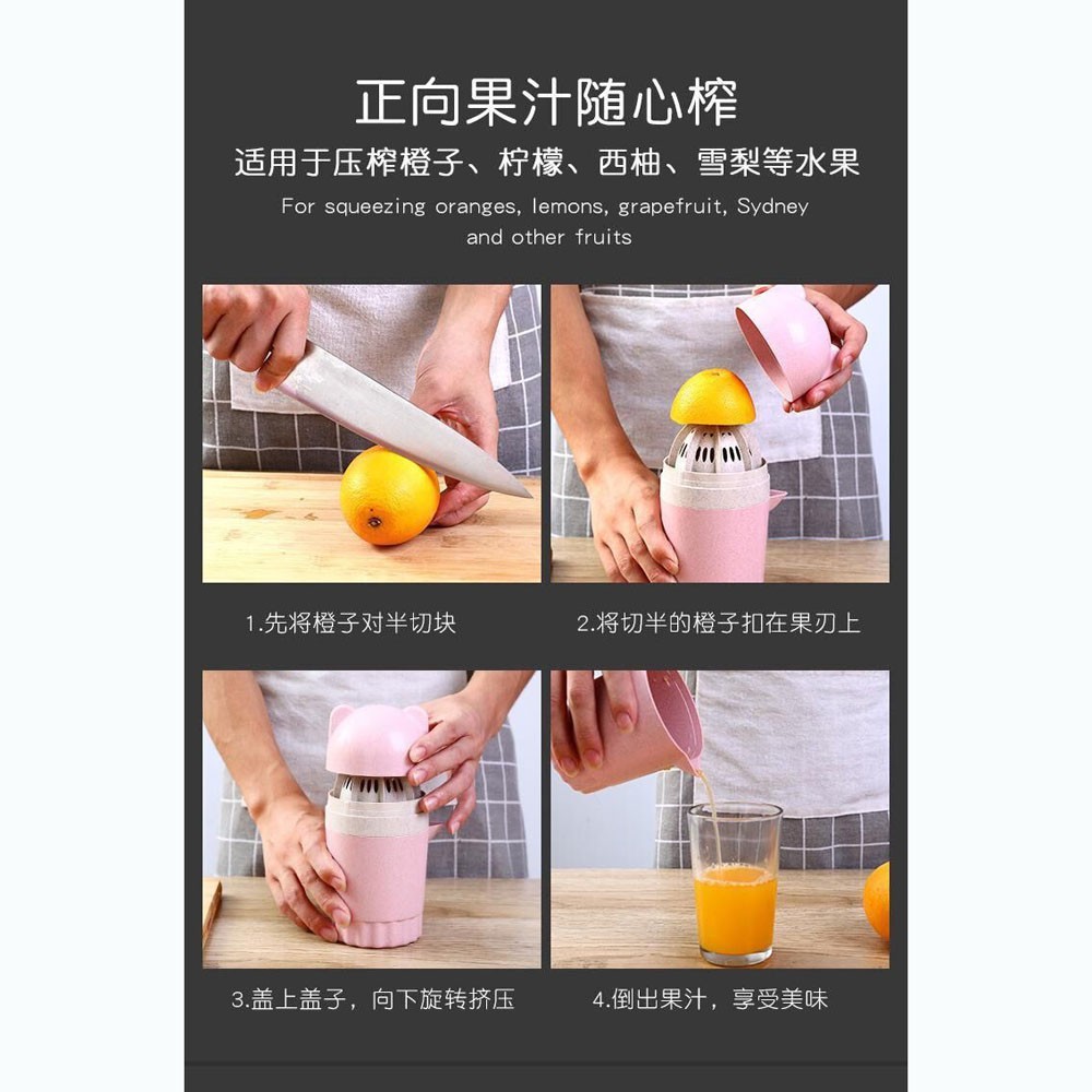 Alat Peras Pemeras Buah Jeruk Mini Juicer Presser Squeezer - Juicer