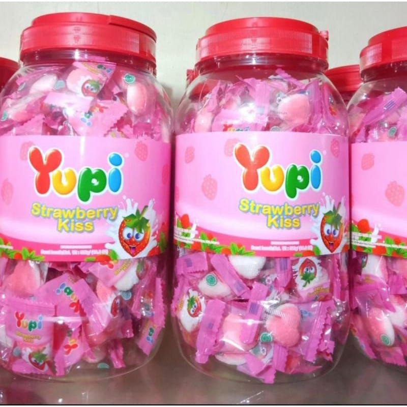 

Permen yupi kemasan toples/jar (300grm)