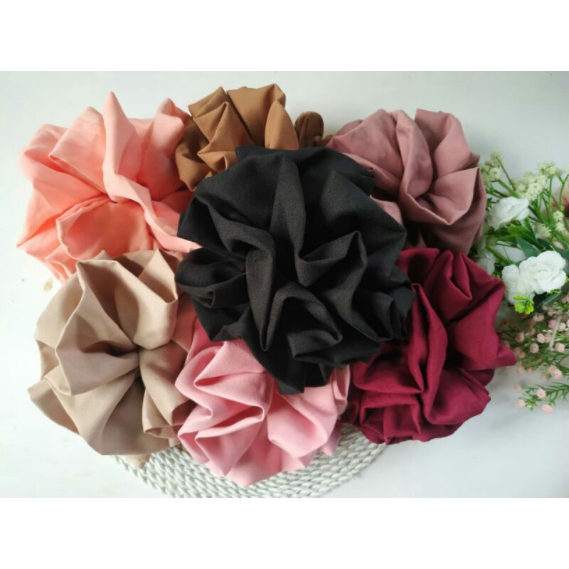 VIRAL Cepol Brokoli Barbie Jumbo  Cepol Hijab Scrunchie Brokoli