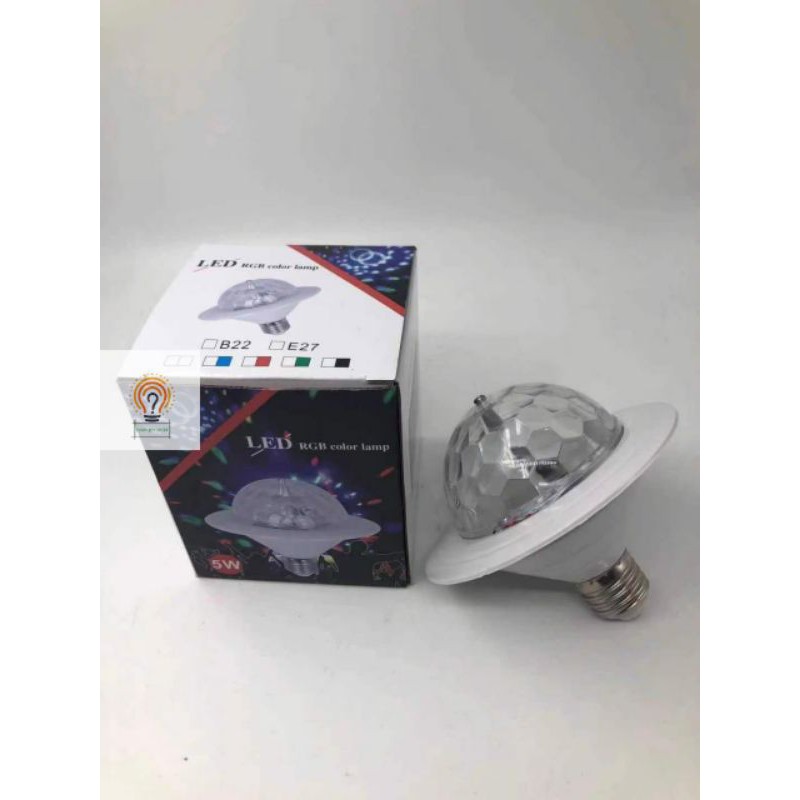 Lampu Disco Putar MS-691 /R 03 Rotating Full Colour Mini Lamp