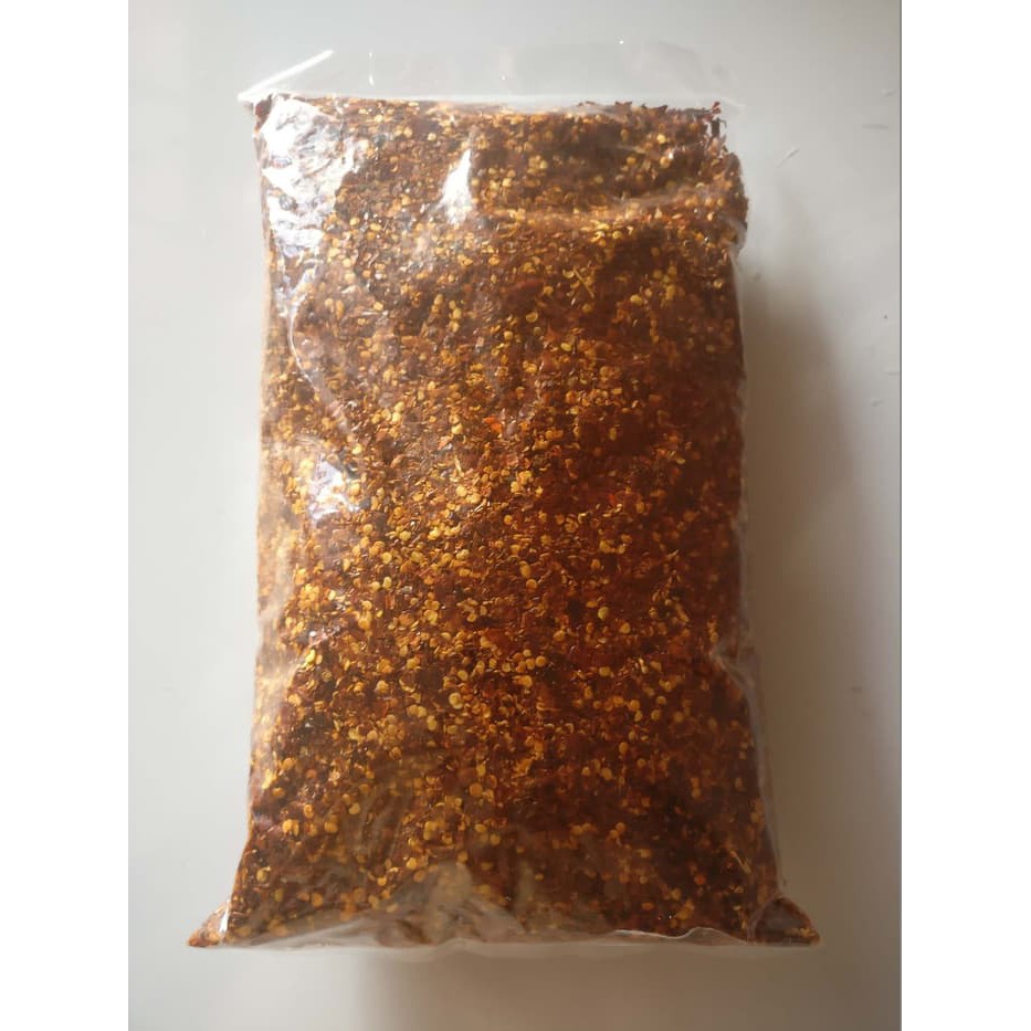 

Chilli Flake / Cabe Kasar Kering 1Kg Murni Halal Import Berkualitas