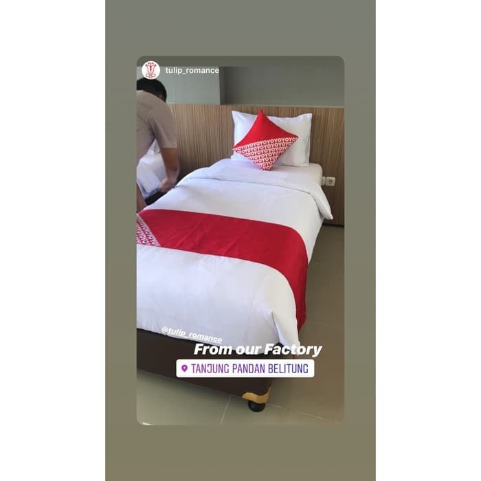 Bedding set I Duvet set by ROMANTIC standard HOTEL OYO GRATIS KONSUL