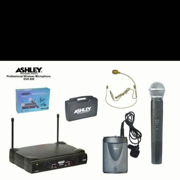 professional wireless microphone ASHLEY SVX555