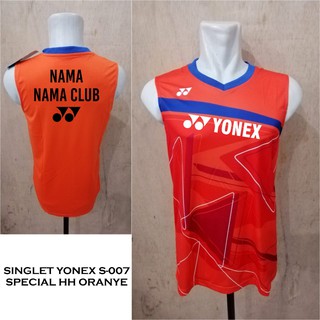  Kaos  singlet  yonex S 007 SPECIAL HH singlet  badminton  