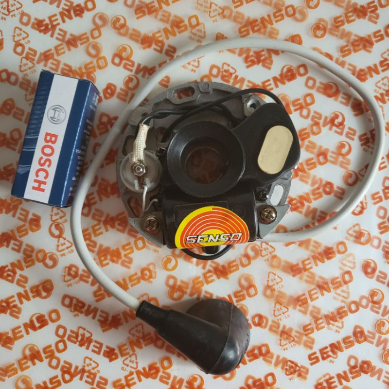 pengapian platina ms070 original senso stator plate assy senso 070