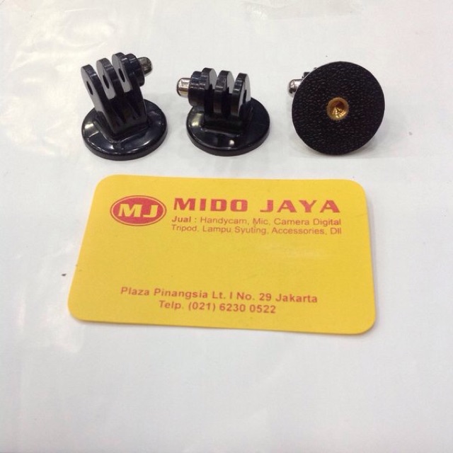 Adaptor Mount For Action Camera Gopro Xiaomi SJcam SBox Brica dll