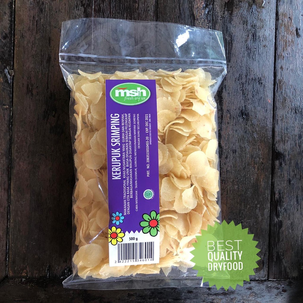 

Kerupuk Srimping 500 Gr