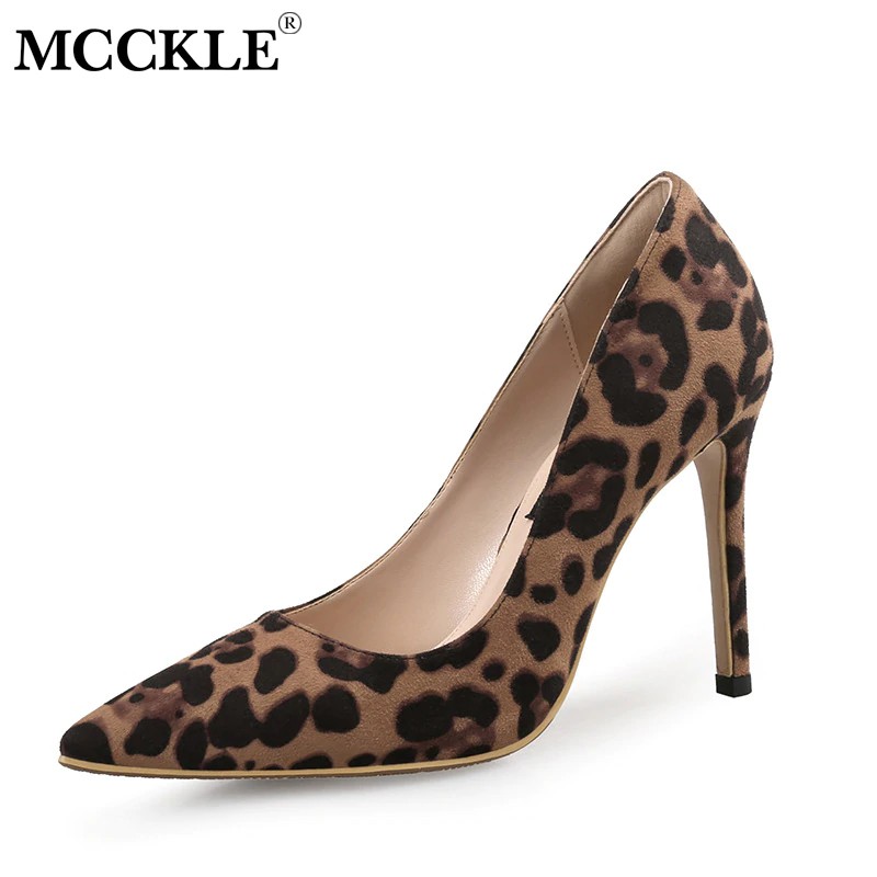 cheap leopard heels