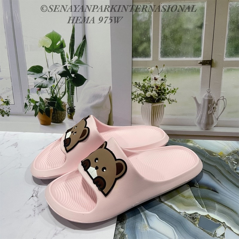 PROMO SANDAL HEMA WANITA 957W KARAKTER BONEKA FC PROMO