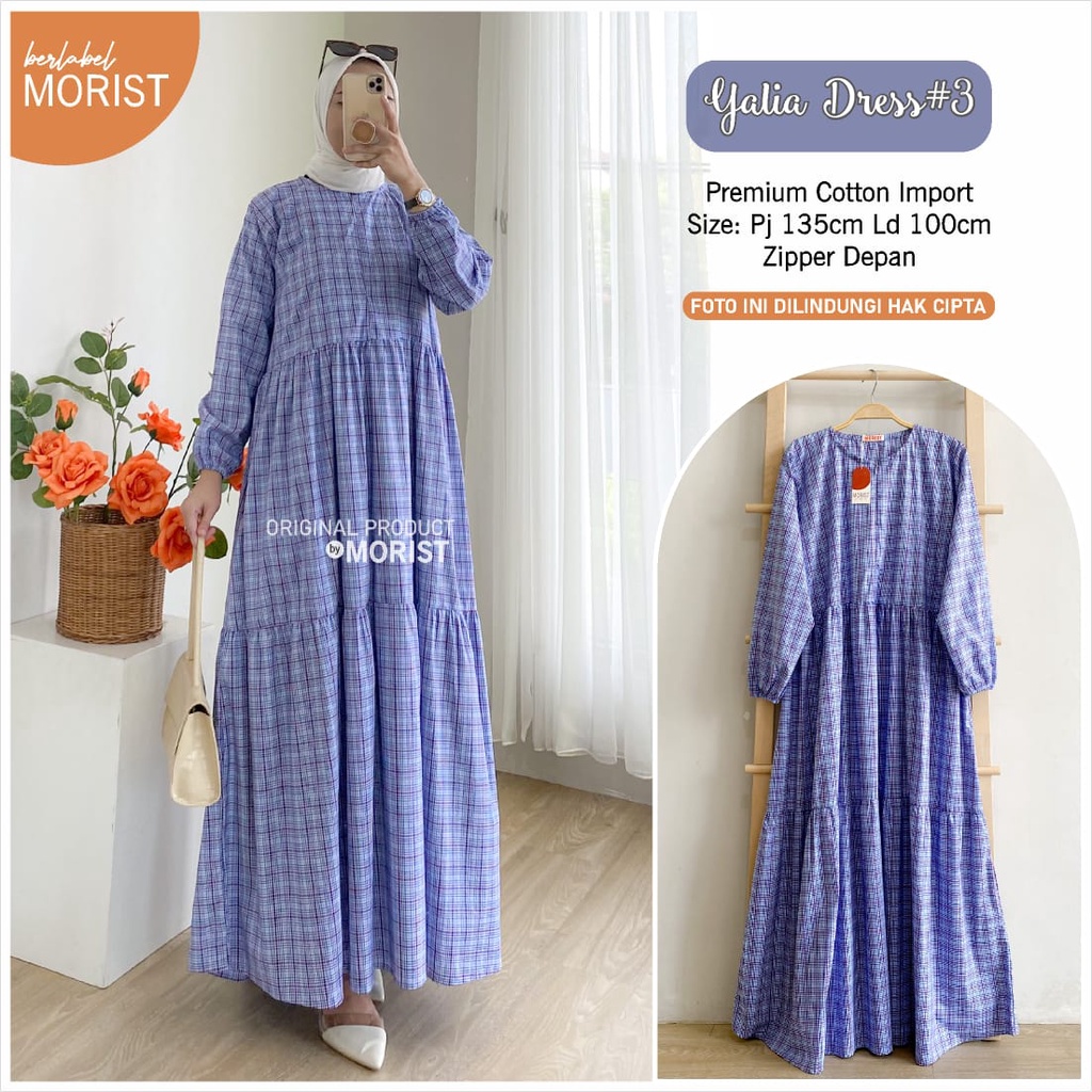 Yalia Dress #3 Gamis Original Morist Berlabel / 87