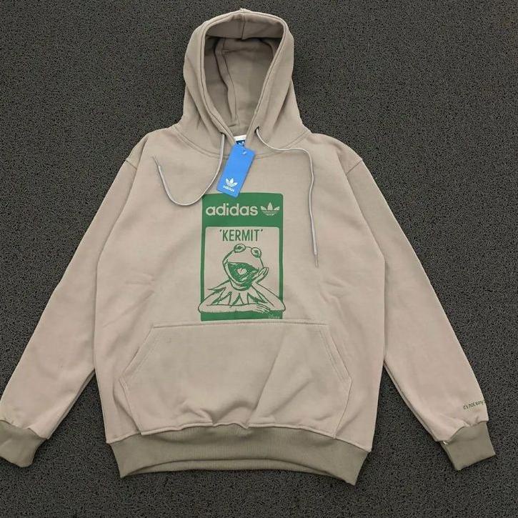 Wow Murah Meriah.. Hoodie Adidas Kermit + import