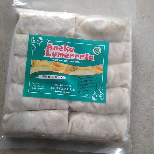 

pisang lumer brecxelle rasa cokelat isi (10biji)