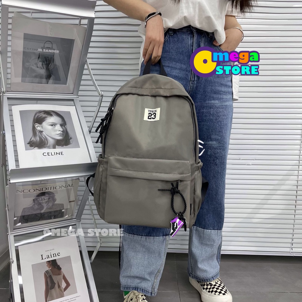 Tas Ransel Sekolah Waterproof Tas Sekolah Anak Laki Laki Free Gantungan Sepatu Jordan Backpack Pria Unisex Korea Fashion - 249