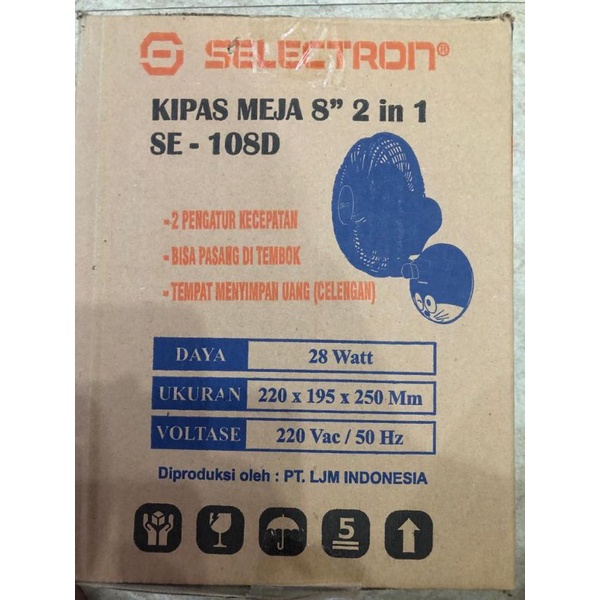 KIPAS KARAKTER SELECTRON 108D