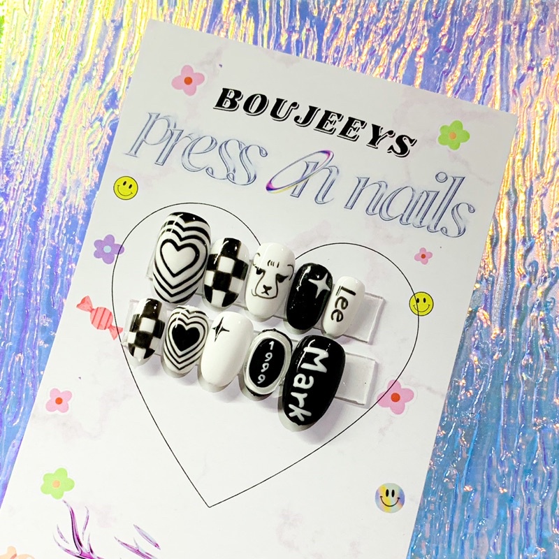 Mark Lee NCT Press on Nails by Boujeeys Kuku Palsu