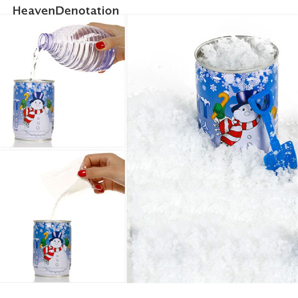 [HeavenDenotation] Fake Snow Christmas Artificial Instant Decor Powder Xmas Magic Fluffy Decoration